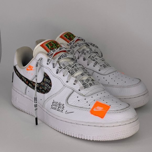 Nike Men’s Air Force 1 Low “07 PRM” Just Do It Pack Sz 11 main image 12